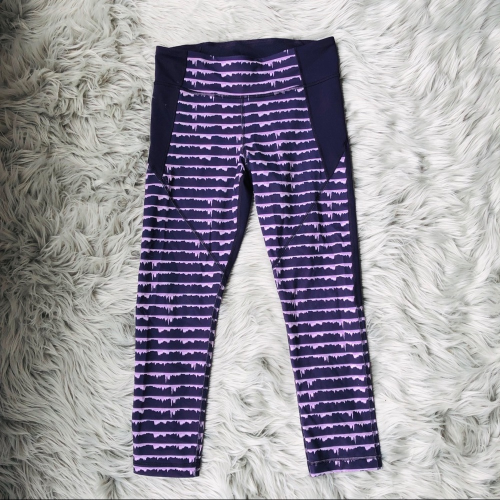 Under Armour - Soundwave Purple Leggings